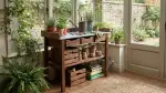 Rustikale Gartenarbeitstische für Outdoor-Enthusiasten