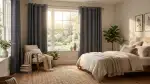 Schlafzimmer Vorhänge für perfekte Nachtruhe
