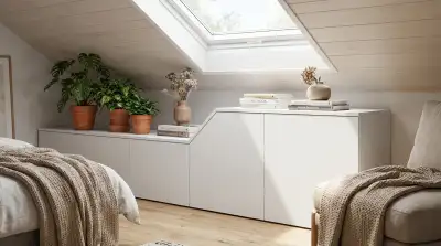 Möbel für Dachschrägen