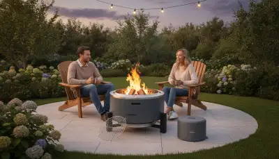 Rauchfrei, flexibel, fantastisch: Warum die Edelstahl Feuerschale mit Turbo-Brenner Ihr Garten-Highlight wird
