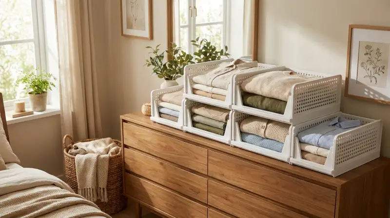 Ordnungssysteme im Schlafzimmer