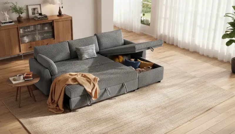Das Ecksofa: Herzstück des Wohnzimmers
