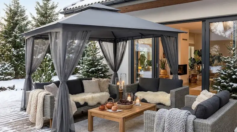 Winterfeste Terrassen gestalten