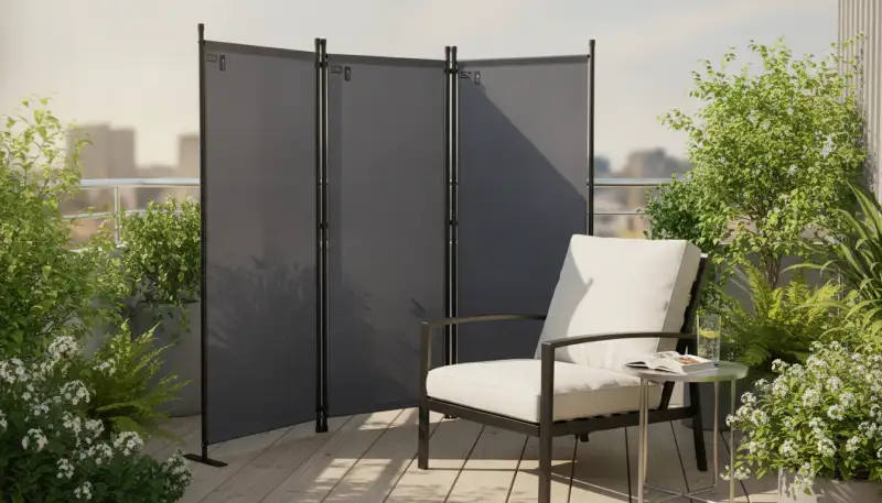 Garten Paravent: Flexible Privatsphäre im Grünen