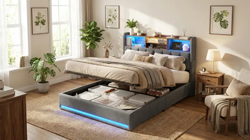 Kleine Schlafzimmer gestalten: So wird's gemütlich