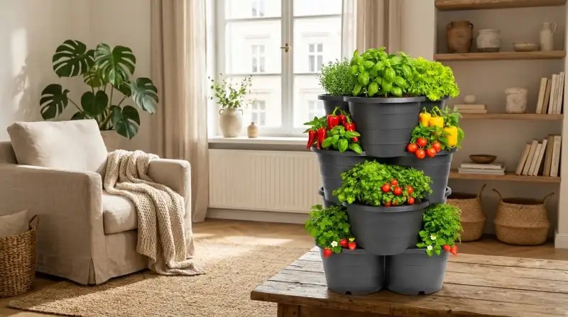 Vertikale Gärten für Außenbereiche