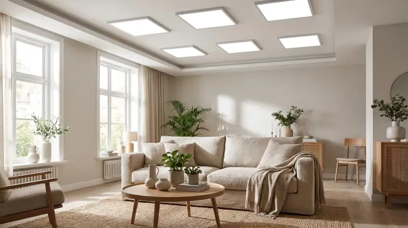 Kreative Raumakzente mit LED-Panels