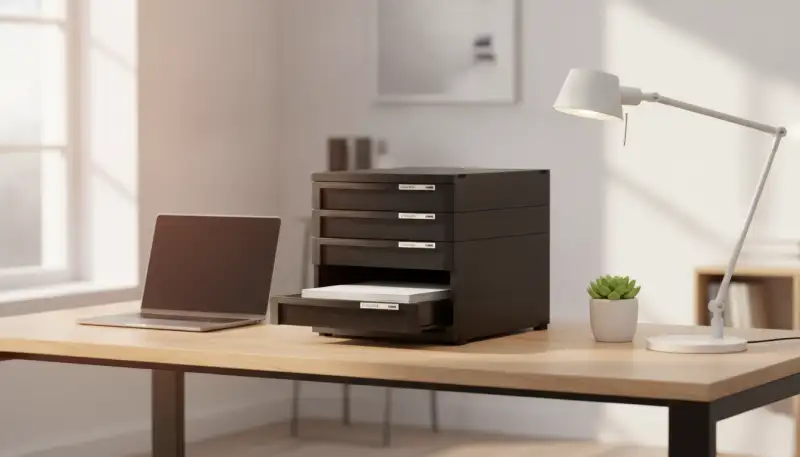 Nie wieder Chaos auf dem Schreibtisch: So revolutioniert die CONTUR Schubladenbox Ihr Büro