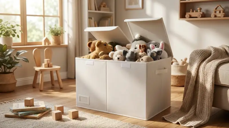 Spielzeug optimal verstauen im Kinderzimmer