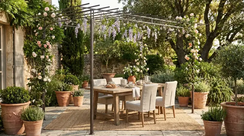 Pergola-Zauber: Romantische Gartenhimmel gestalten