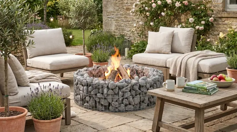 Feuerfeste Schutzbereiche im Garten