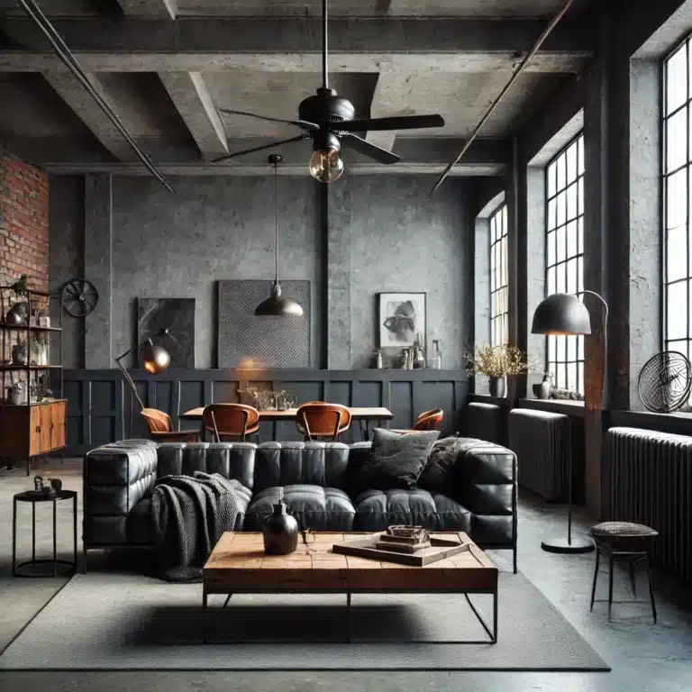 Farbschemata im Industrial-Stil