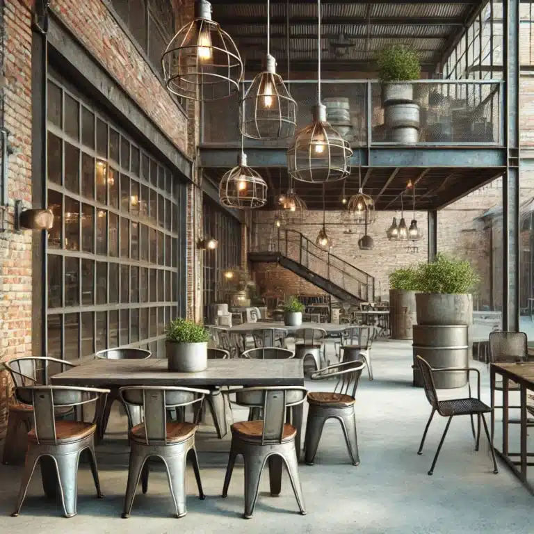 Industrial Chic im Außenbereich