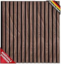 Floordirekt 3D Akustikpaneele, Wandpaneele mit Echtholzfurnier für eine angenehme Raumakustik, L…