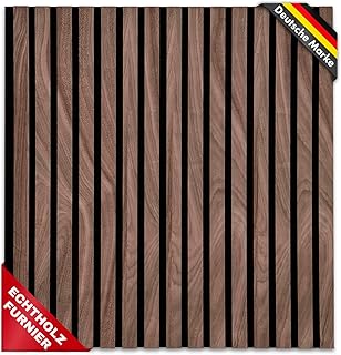 Floordirekt 3D Akustikpaneele, Wandpaneele mit Echtholzfurnier für eine angenehme Raumakustik, L…