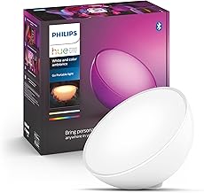Philips Hue White & Color Ambiance Go Tischleuchte (530 lm), dimmbare LED Leuchte für das Hue Li…