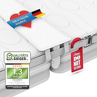 Liebesbrücke für Matratzen All-IN-ONE Premium Set [200x18cm] für Familien & Paare mit rissfest…