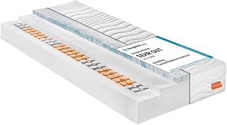 sleepling 196388 Federkern Matratze Innovation 420 Taschenfederkern mit Visco Matratzenauflage | …