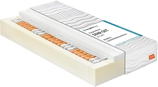 sleepling 196751 Federkern Matratze Innovation 320 Taschenfederkern | 7-Zonen Tonnentaschenfederk…