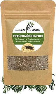 GreenPanda Trauermückenfrei – 40g Pflanzenschutzmittel Trauermücken Larven – effektiv Trauermü…