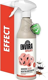 Envira Effect Insekten Abwehrspray 500 ml – Spray mit extra starker Formel mit Langzeitwirkung ge…