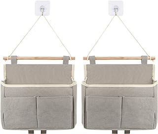 2 Stück Hängeorganizer, Hohe Kapazität Hängeaufbewahrung Tür Organizer Hängeorganizer Bad m…