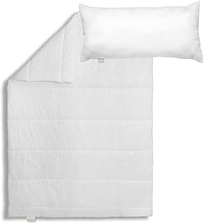 Bodyprotect Bettwaren Set, Ganzjahresdecke 135 x 200 cm + Kopfkissen 40 x 80 cm, Bettdecke Ecolin…