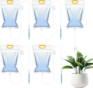 5 Stück 3,5L Pflanzen Bewässerung Tropfbewässerungsbeutel, Automatische Bewässerungssystem mi…