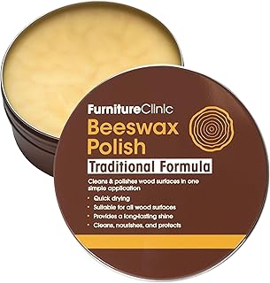 Furniture Clinic Bienenwachspolitur für Holz und Möbel – 200 ml – natürliches Bienenwachs …