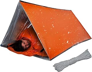 Überlebenshütte, leichter Rückzugsort für alle Jahreszeiten, tragbar, für Outdoor-Aktivität…