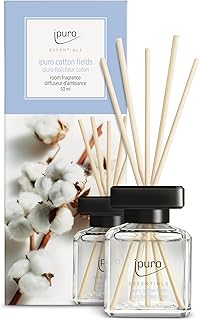 ipuro – Essentials Raumduft Cotton Fields 50ml | Raumerfrischer mit Sternanis, Vanilleblume & Ger…