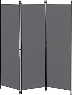 [en.casa] Raumteiler Huesca 3-teilig 150×171 cm Paravent Trennwand 3-TLG. Sichtschutz Stellwand S…