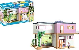 PLAYMOBIL MyLife 71607 Wohnhaus mit Wintergarten, inklusive Zwei Figuren und einem Stickerbogen, …