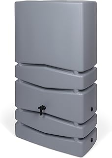 Kreher XXL Regentonne Aqua Tower aus Kunststoff in verschiedenen Größen und Farben (wählbar). …