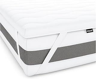 POKAR Matratzentopper 160×200 cm Kaltschaum | 5 cm orthopädischer Topper für Matratzen, Boxspri…
