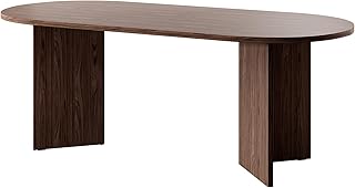 Selsey Esstisch Esszimmertisch Tisch Oval 90 x 204 cm Küchentisch OVO Wisconsin Walnuss