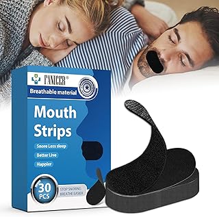 30 Stück Mundpflaster Schlafen,Mundpflaster Gegen Schnarchen,Pack – Premium Qualität zur Vermei…