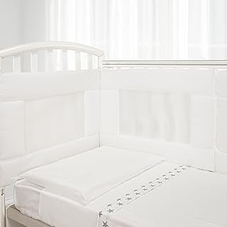 Babysanity – Bettumrandung Babybett mit Baby Air Mesh-System ausgestattet – Der weiche und stabil…