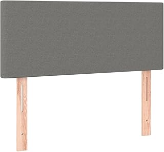 vidaXL Kopfteil, Bettkopfteil mit Holzbeinen, Höhenverstellbar Polsterkopfteil für Bett, Bettha…