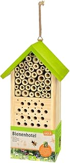 Bienenhotel Expedition Natur, Nist- und Überwinterungshilfe für Wildbienen, Mit spannendem Book…