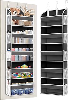 Hängeorganizer Tür mit 5 Fächern, Tür Organizer Faltbar und Platzsparend, Camping Organizer H…