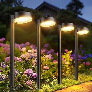 Solarlampen für Außen Garten, 8 Stück Moderne Solarleuchten für Außen mit Super Helle 12 LED…