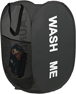 KIAYOO Wäschekorb Faltbar,Klappbarer Wäschekorb,Pop-Up Laundry Baskets für Badezimmer,Schlafzi…