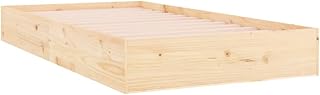 vidaXL Massivholzbett Einzelbett Bettgestell Bettrahmen Lattenrost Schlafzimmerbett Bett Holzbett…