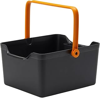 Fiskars Aufbewahrungsbox für Pflanzwerkzeuge und Gartenzubehör, 35,3 x 27,2 x 17,4 cm (BxTxH), …