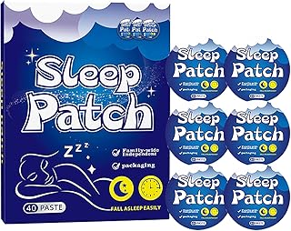 40 Stück Schlaf Patches, Natürliche Tiefschlafpflaster, Verbesserte natürliche Tiefschlaf Patc…
