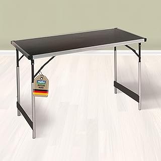 mako Multifunktionstisch Profi – Höhenverstellbarer Mehrzwecktisch 60 x 100 cm – Campingtisch,…