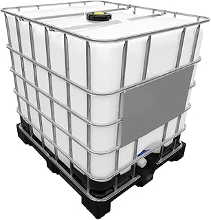 1000l IBC Wassertank auf PE-Palette (Gebraucht/Gespült)