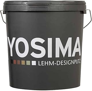 Generisch Claytec YOSIMA Lehm-Designputz – Farbiger Naturputz für ökologische Wandgestaltung,…