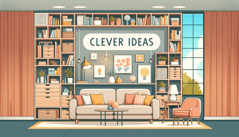 Ordnung im Wohnzimmer: Clevere Ideen